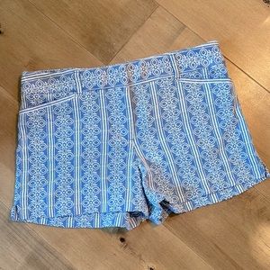 LOFT Embroidered Riviera Short